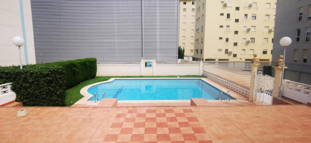 Bitacora Lux ,Comfortable Apartment 450 Meters From The Beach, Swimming Pool, 2 Air-Con ,Wi-Fi Playa de Gandia Ngoại thất bức ảnh